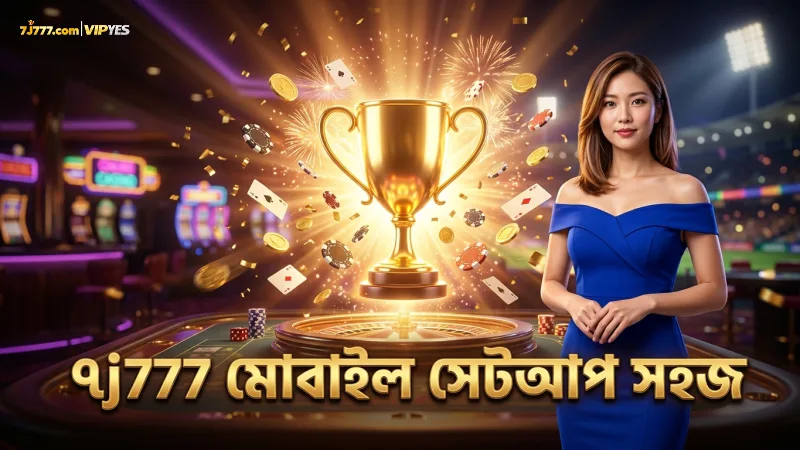 অ্যান্ড্রয়েড ও আইওএস-এ 7j777 অ্যাপ দ্রুত সেটআপ করুন