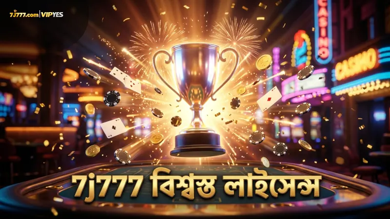 7j777 ক্যাসিনোর লাইসেন্স ও দায়িত্বশীল গেমিং নীতিমালা নিশ্চিত করে বিশ্বাসযোগ্যতা