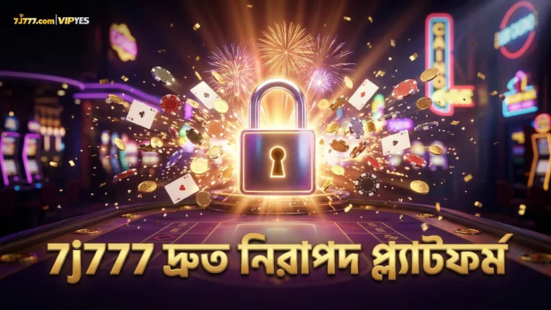 দ্রুত এবং নিরাপদ প্ল্যাটফর্মে 7j777 খেলোয়াড়রা সুরক্ষিত