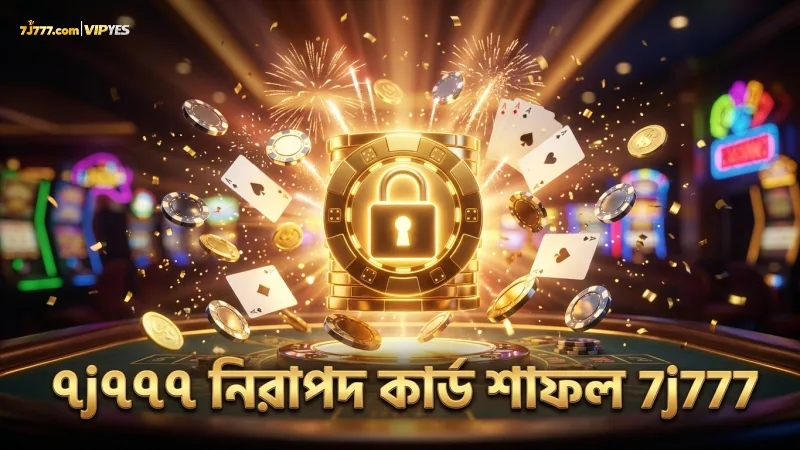 7j777 এর এনক্রিপ্টেড কার্ড শাফল নিরাপত্তা নিশ্চিত করে