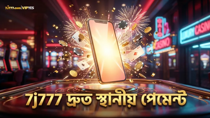 স্থানীয় পেমেন্ট পদ্ধতিতে দ্রুত লেনদেন নিশ্চিত করে 7j777