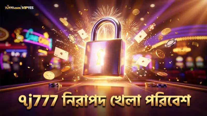 ৭j777 প্ল্যাটফর্মে খেলার সময় নিরাপত্তা সর্বোচ্চ স্তরে থাকে