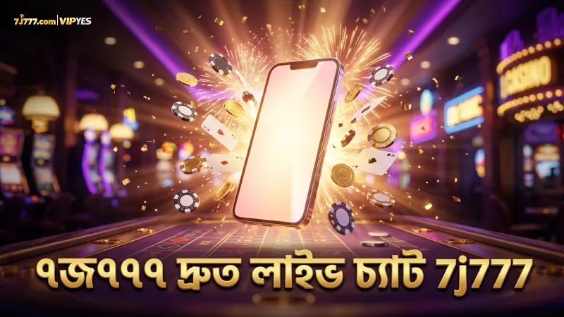লাইভ চ্যাটে ৭জ৭৭৭ দ্রুত প্রতিক্রিয়া নিশ্চিত করে