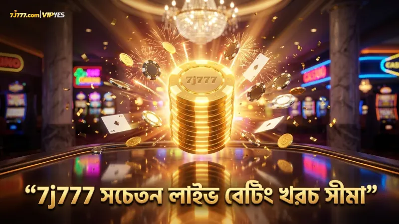 লাইভ বেটিংয়ের খরচ ও সীমা স্পষ্টভাবে জানুন 7j777-এ সচেতন থাকুন