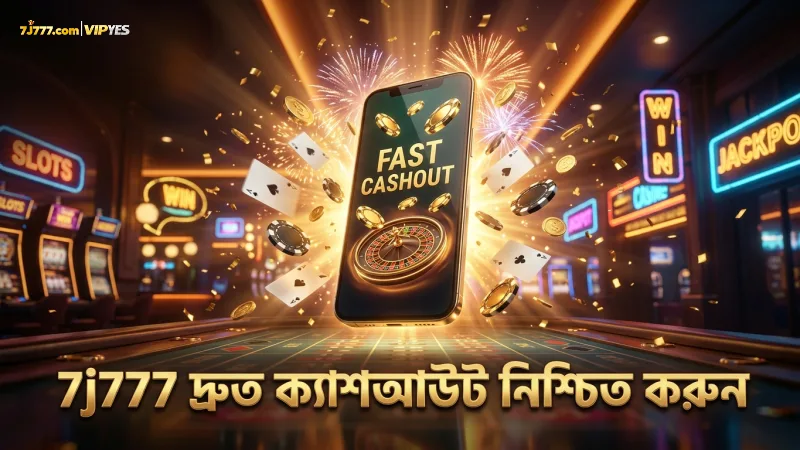 ক্যাশআউট ফিচার ব্যবহার করে বেট দ্রুত নিশ্চিত করুন 7j777-এ নিরাপদ থাকুন