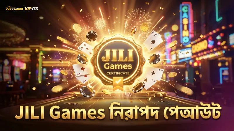 JILI Games সার্টিফিকেট নিশ্চিত করে নিরাপদ ও বিশ্বাসযোগ্য পেআউট