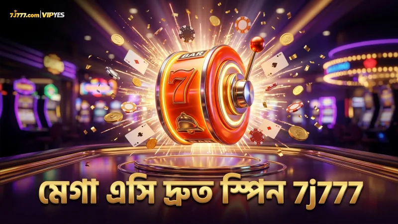 মেগা এসি স্পিন গতি সাধারণ স্লট গেমের চেয়ে দ্রুত।