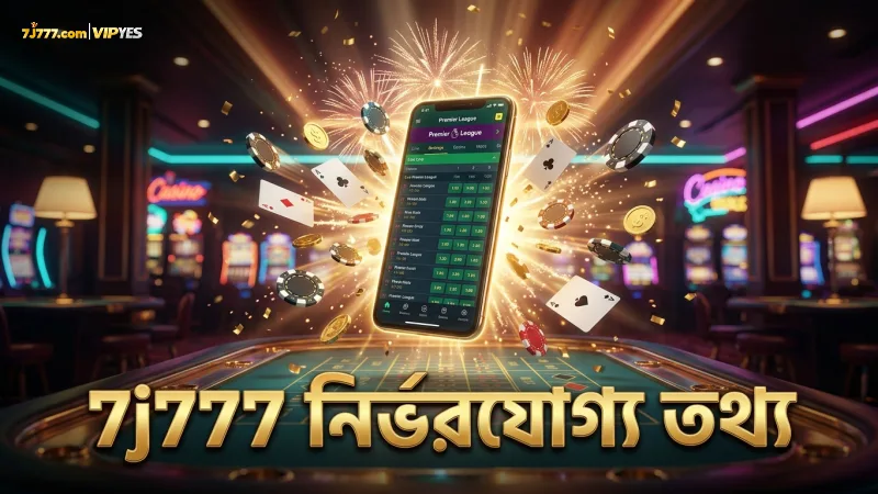 7j777 প্ল্যাটফর্মে সঠিক তথ্য ও আপডেট পাওয়া যায়।