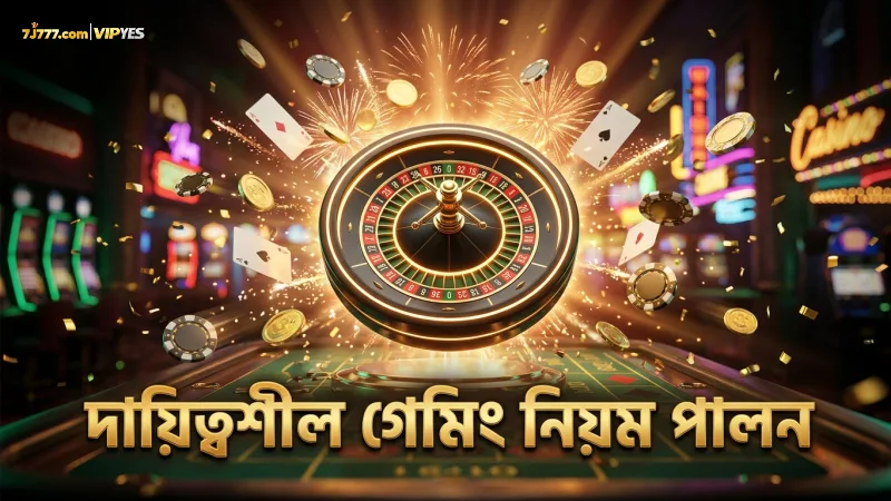 দায়িত্বশীল গেমিং নিশ্চিত করতে নিয়ম মেনে চলুন